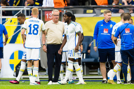 Head coach Janne Andersson of Sweden