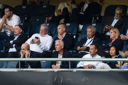 Fredrik Reinfeldt, president of the Swedish Football
