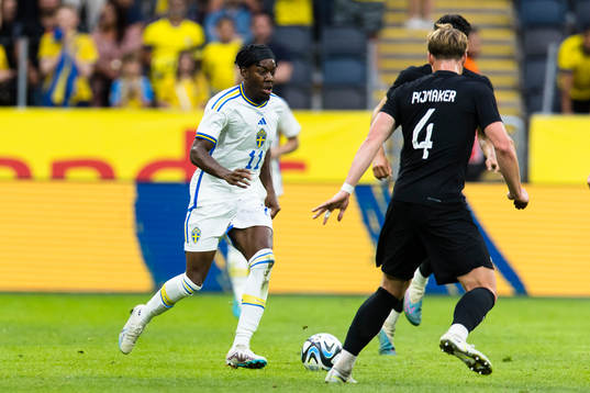 Anthony Elanga of Sweden