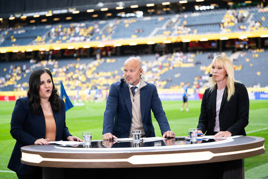 Jennifer Kücükaslan, Fredrik Ljungberg and Johanna Frisk