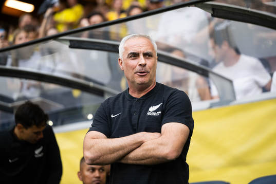 Head coach Darren Bazeley of New Zealand