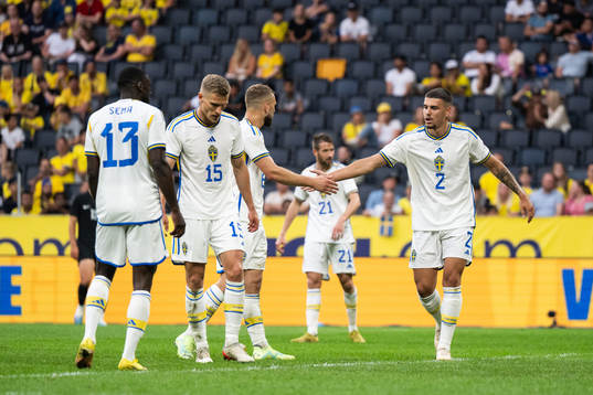 Jesper Karlström and Edvin Kurtulus of Sweden