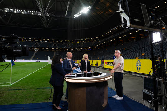 Jennifer Kücükaslan, Fredrik Ljungberg and Johanna Frisk