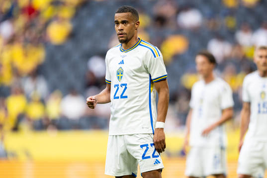 Robin Quaison of Sweden