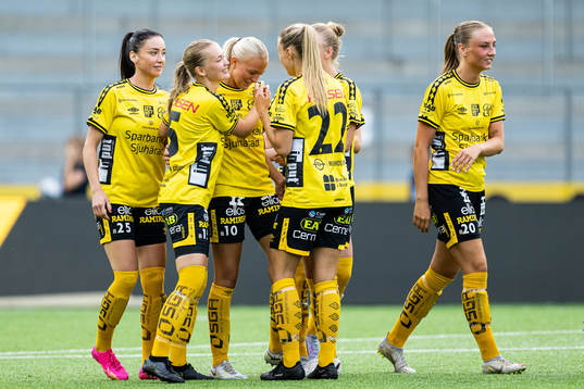 Elfsborgs spelare jublar