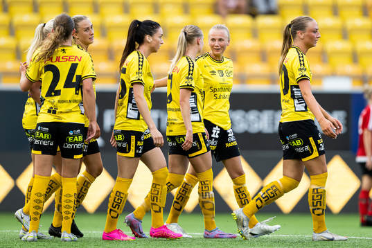 Elfsborgs spelare jublar