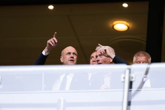 Fredrik Reinfeldt, president of the Swedish Football