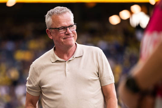 Head coach Janne Andersson of Sweden