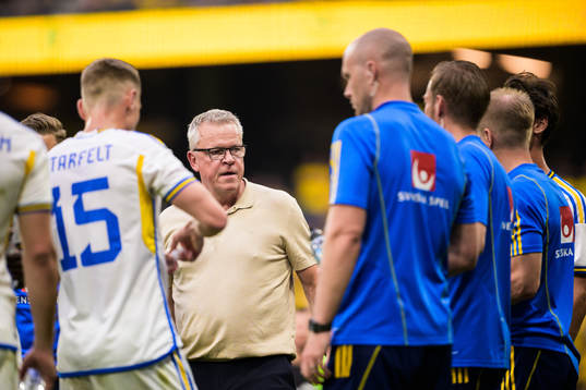 Head coach Janne Andersson of Sweden