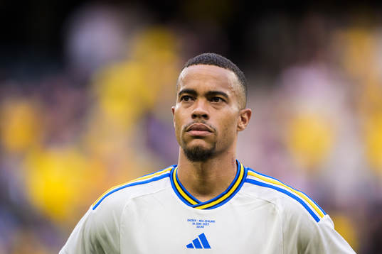 Robin Quaison of Sweden