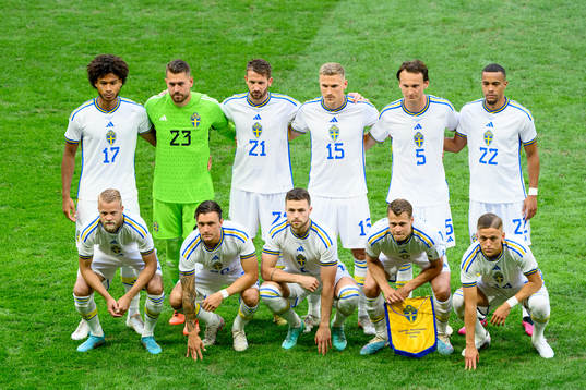 Starting eleven of Sweden
