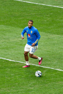 Robin Quaison of Sweden