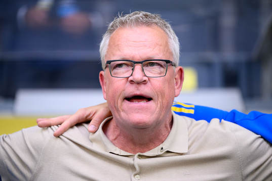 Head coach Janne Andersson of Sweden