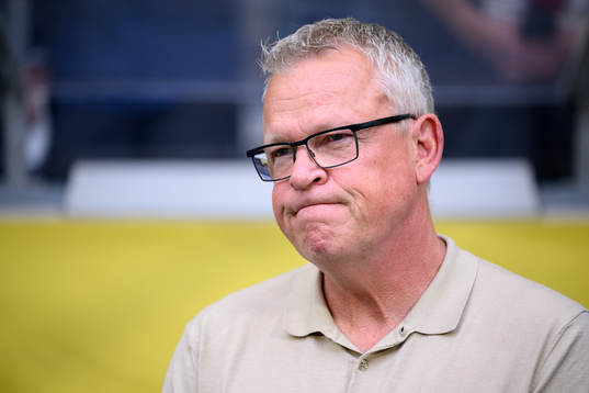 Head coach Janne Andersson of Sweden