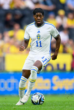 Anthony Elanga of Sweden
