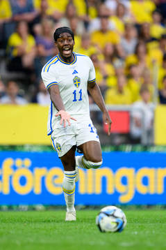 Anthony Elanga of Sweden