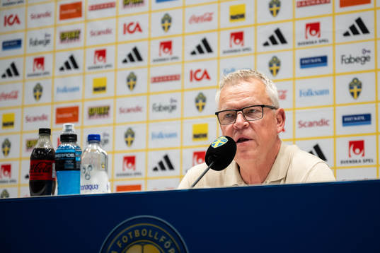 Head coach Janne Andersson of Sweden