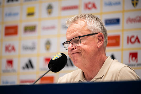 Head coach Janne Andersson of Sweden