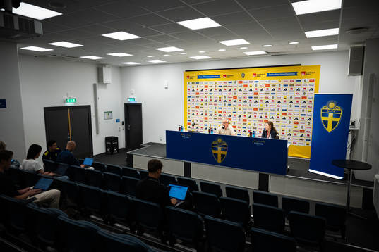 Head coach Janne Andersson of Sweden