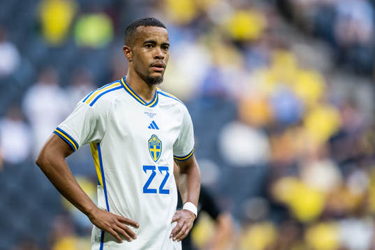Robin Quaison of Sweden