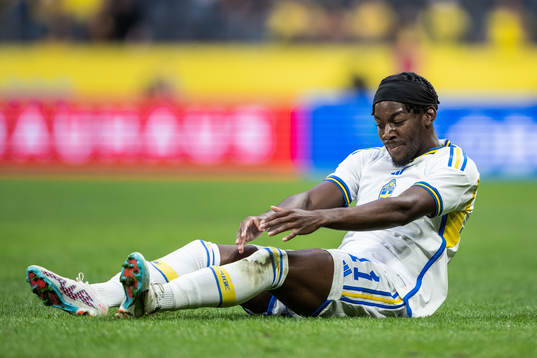 Anthony Elanga of Sweden