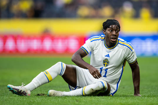 Anthony Elanga of Sweden