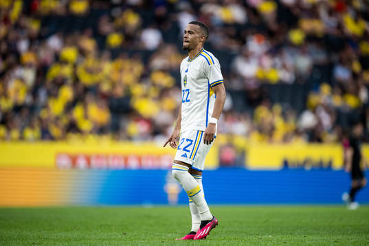 Robin Quaison of Sweden
