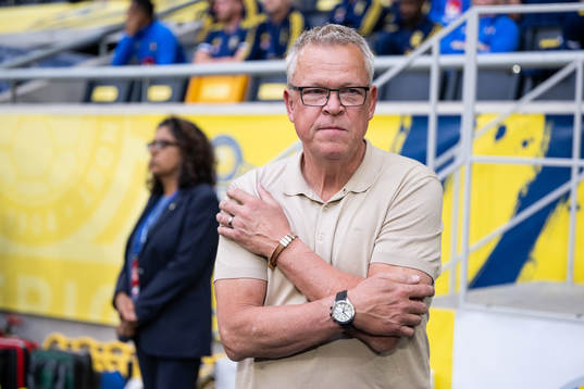 Head coach Janne Andersson of Sweden