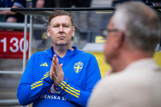 Assistant coach Peter Wettergren of Sweden