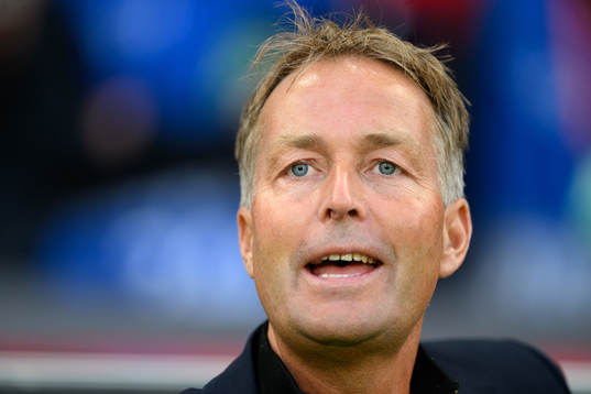 Head coach Kasper Hjulmand of Denmark