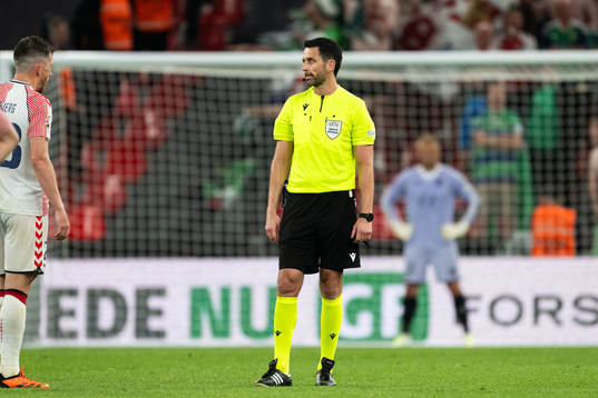 Referee Daniel Stefanski
