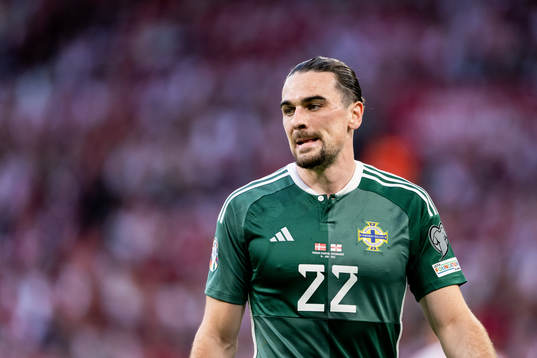 Ciaron Brown of Northern Ireland