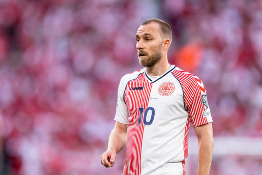 Christian Eriksen of Denmark