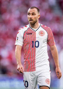 Christian Eriksen of Denmark