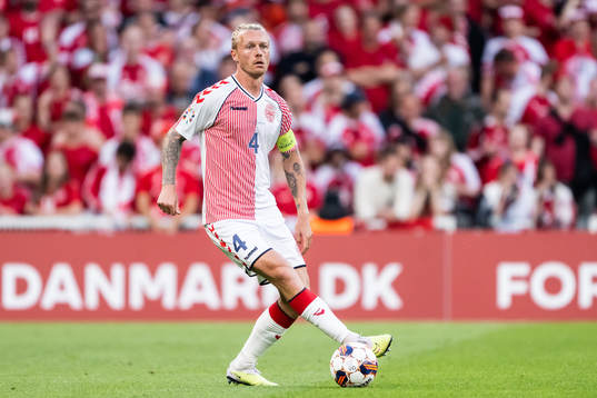 Simon Kjær of Denmark