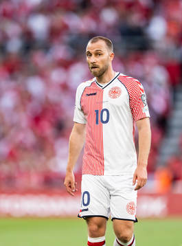 Christian Eriksen of Denmark