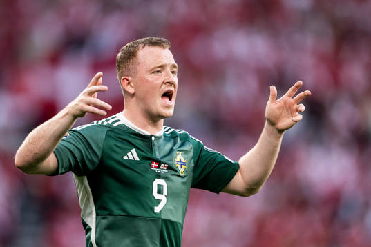 Shayne Lavery of Northern Ireland