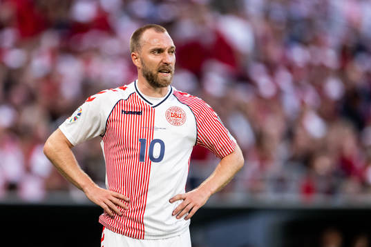 Christian Eriksen of Denmark