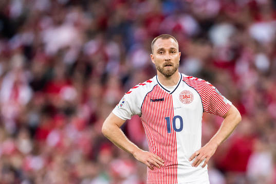 Christian Eriksen of Denmark