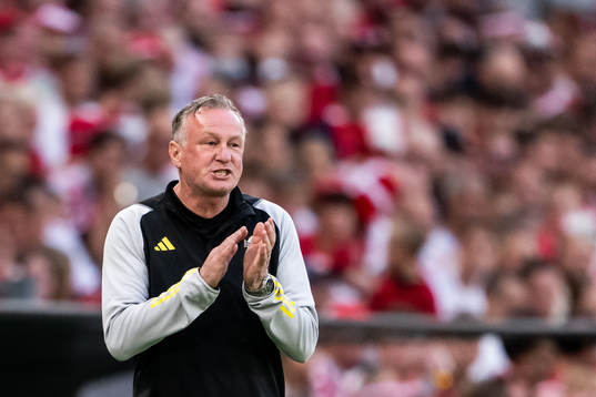 Head coach Michael O'Neill of Northern Ireland