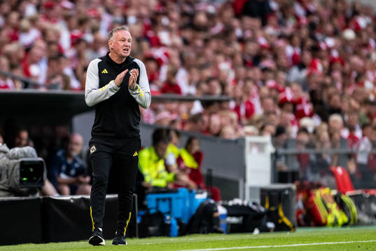 Head coach Michael O'Neill of Northern Ireland