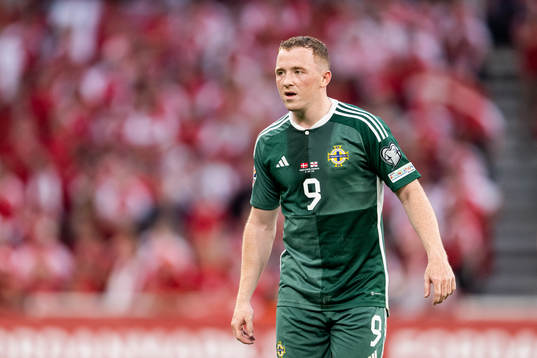 Shayne Lavery of Northern Ireland