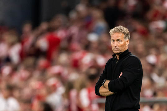 Head coach Kasper Hjulmand of Denmark