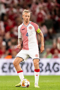 Simon Kjær of Denmark