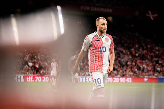 Christian Eriksen of Denmark