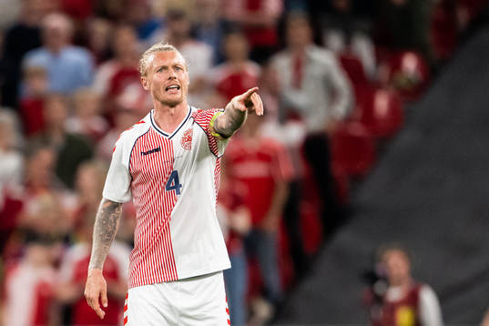 Simon Kjær of Denmark