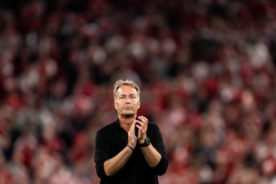 Head coach Kasper Hjulmand of Denmark