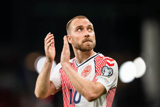 Christian Eriksen of Denmark