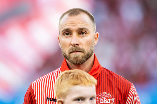 Christian Eriksen of Denmark