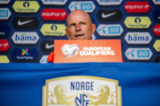 Ståle Solbakken, head coach of the Norwegian national